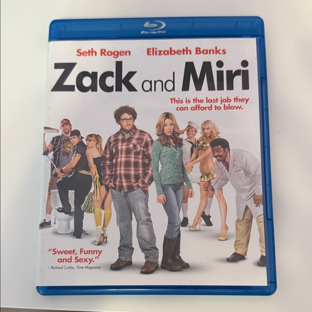 Zack and Miri Blu-ray